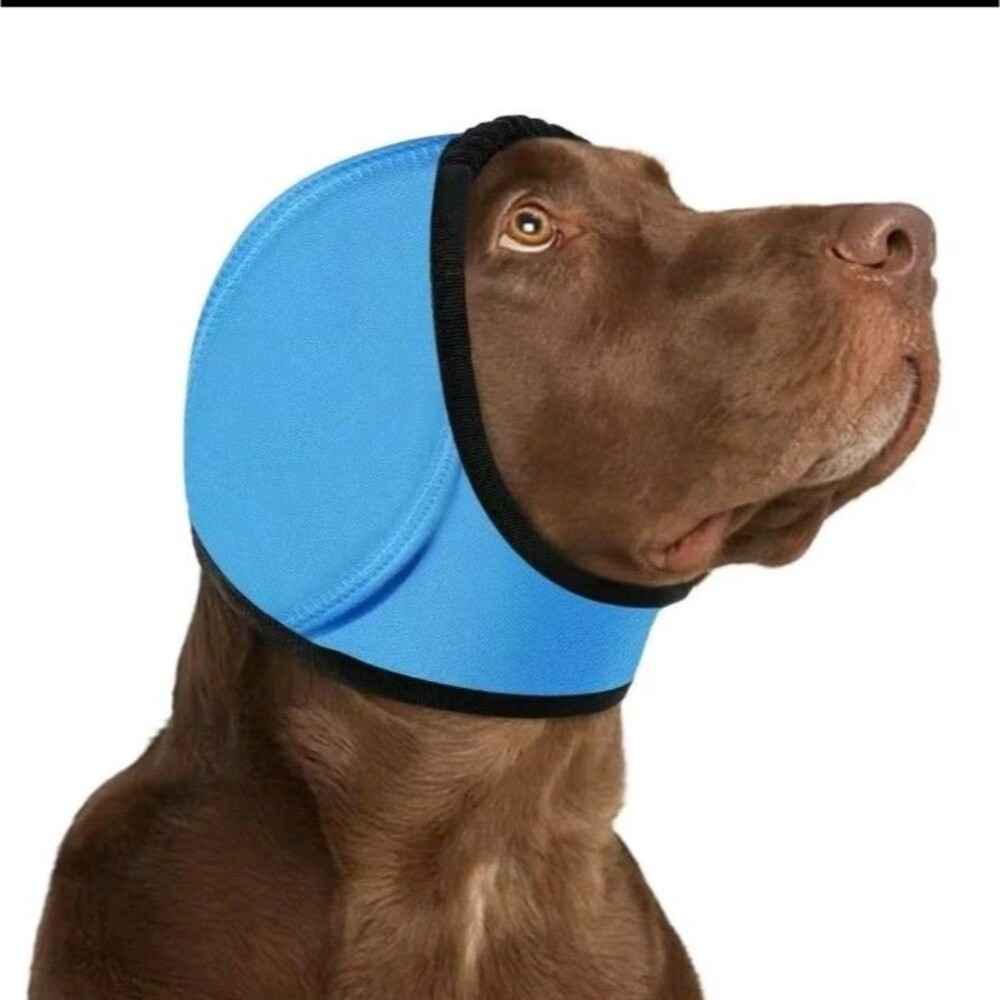 Noise Reduction Dog Ear Covers Hearing Protection Waterproof Dog Calming Earmuff